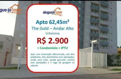 Apartamento com 2 dormitórios, 62 m² - venda por r$ 645.000,00 ou aluguel por r$ 3.540,00/mês - condomínio residencial colinas do paratehy - são josé dos campos/sp