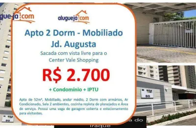 Apartamento com 2 dormitórios para alugar, 52 m² por r$ 3.206,88/mês - jardim oswaldo cruz - são josé dos campos/sp