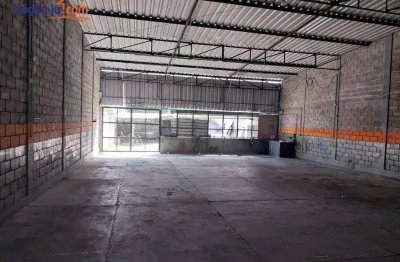 Galpão para alugar, 300 m² por r$ 6.705,00/mês - parque itamarati - jacareí/sp