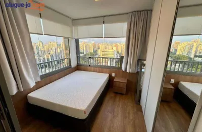 Apartamento com 1 dormitório para alugar, 32 m² por r$ 5.630,00/mês - vila olímpia - são paulo/sp
