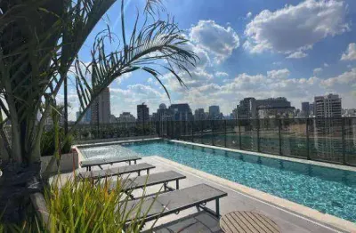 Apartamento com 1 dormitório para alugar, 25 m² por r$ 4.500,00/mês - vila olímpia - são paulo/sp