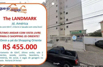 Apartamento com 2 dormitórios à venda, 63 m² por r$ 455.000,00 - jardim américa - são josé dos campos/sp