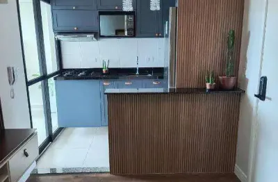 Apartamento semi mobiliado para alugar no jardim oswaldo cruz com 2 quartos e 56 metros.