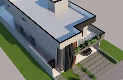 Casa nova com piscina à venda no condomínio malibu – 4 suítes – caçapava/sp