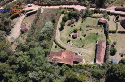 Chácara com 8 dormitórios à venda, 4180 m² por r$ 3.200.000 - parque imbiry - campos do jordão/sp