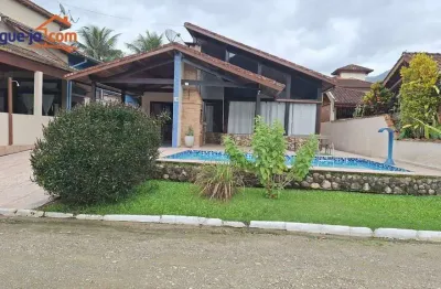 Casa com 3 dormitórios, 179 m² - venda por r$ 1.200.000 ou aluguel por r$ 5.502/mês - horto florestal - ubatuba/sp