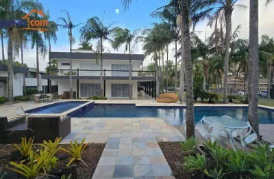 Casa alto padrão - 7 dormitórios, 4 suítes -903 m² ac  e 2.238,m² at - venda ou aluguel por  - condominio flamboyant b - atibaia/sp