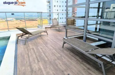 Apartamento com 1 dormitório para alugar, 52 m² por r$ 3.610/mês - jardim aquarius - são josé dos campos/sp