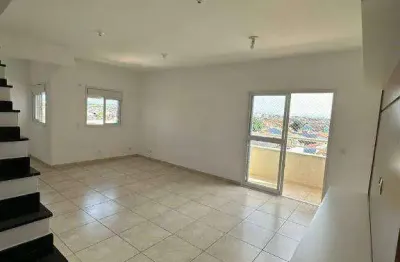 Cobertura duplex para alugar no bosque dos ipês com 3 quartos e 120 metros.