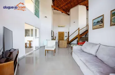 Cobertura com 3 dormitórios para alugar, 250 m² por r$ 8.000,01/mês - barra da lagoa - ubatuba/sp