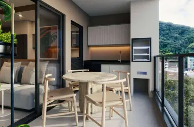 Apartamento com 1 dormitório à venda, 45 m² por r$ 340.650,00 - toninhas	 - ubatuba/sp