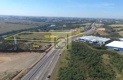Terreno à venda na zona rural, porto feliz , 123000 m2 por r$ 16.000.000