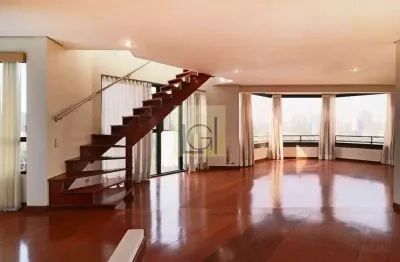 'exclusividade e alto padrão no morumbi: cobertura duplex de 360m² com lazer privativo no condomínio montesarchio!'