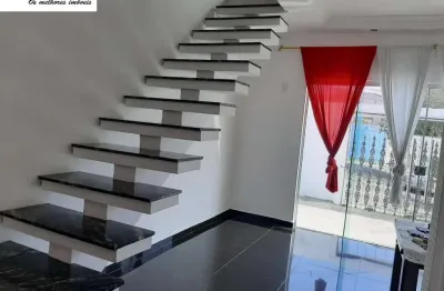 Sobrado a venda de 157m² com edícula, suíte com hidromassagem, vila rei, mogi das cruzes