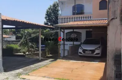 Casa a venda com 2 suítes, edícula e 12 vagas de garagem no mogi moderno em mogi das cruzes, por r$800.000,00. viva com praticidade!