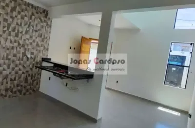 Casa térrea nova, super moderna a venda, com 3 quartos, 1 suíte, 2 vagas e amplo quintal no bairro alvorada, mogi das cruzes. por r$450 mil