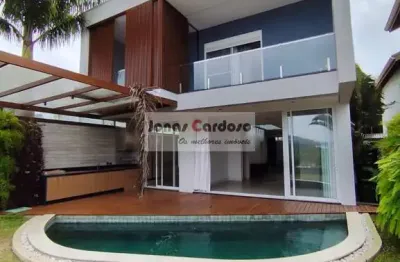 Luxuosa casa à venda no condomínio aruã em mogi das cruzes-sp, com 3 quartos, 3 suítes, 3 salas, 5 banheiros, 4 vagas, 370m².