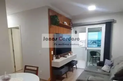 Apartamento à venda no condomínio dolce vita em mogi das cruzes, com 3 quartos, 1 suíte, 2 salas, 2 banheiros, 2 vagas de garagem, 77m²!