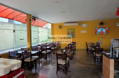 Ponto comercial à venda no centro de mogi das cruzes-sp: com estrutura completa para iniciar atividades com restaurante, com amplo estacionamento.