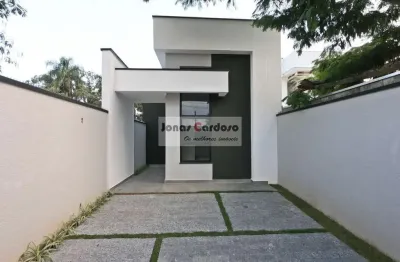 Imperdível oportunidade de adquirir casa nova térrea com 3 quartos (1 suíte), 2 vagas, na vila da prata em mogi das cruzes. por r$549 mil
