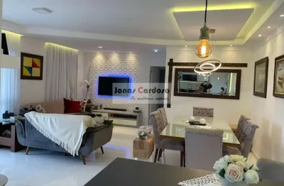Apartamento à venda porteira fechada na vila mogilar, essence prime living: 3 quartos sendo 3 suítes, 2 salas, 2 vagas e 124 m².