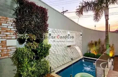 Impecável sobrado à venda em mogi das cruzes-sp, com  3 quartos, 1 suíte, 2 salas, 2 vagas, 140m²  piscina e espaço gourmet! r$: 765 mil