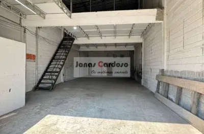 Galpão comercial para locação na vila lavínia, mogi das cruzes-sp: 1 sala, 1 banheiro, 2 vagas de garagem, 280m² de área.