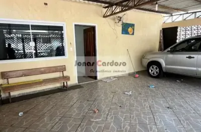 Casa térrea no bairro jardim aracy com 2 quartos, garagem coberta para 3 carros e 2 edículas. mogi das cruzes por apenas r$: 440 mil