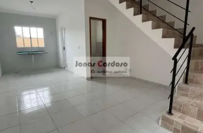 Sobrado em villagio na vila são paulo: 2 quartos, 1 sala, 2 banheiros, 1 vaga, 58,60m². condição especial de pagamento, documentação e entrada em 15x.