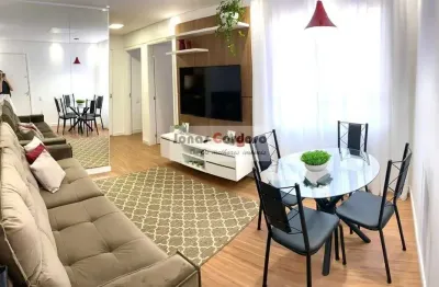 Apartamento à venda em Mogi das Cruzes-SP, Porteira Preta: 2 quartos, 2 salas, 1 vaga de garagem, 57m². Venha conferir! Por apenas R$: 200 mil.