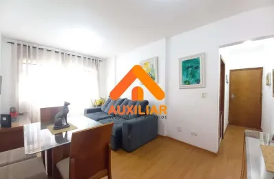 2 dormitórios, 2 banheiros, salão de festas, elevador, campo grande, santos