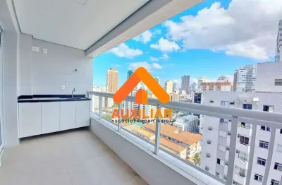 2 suítes, varanda, lazer completo, boqueirão, santos