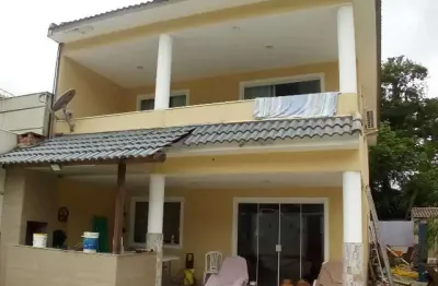 Casa em condomínio fechado com 4 quartos à venda na caminho cabunguí, vargem grande, rio de janeiro, 220 m2 por r$ 560.000