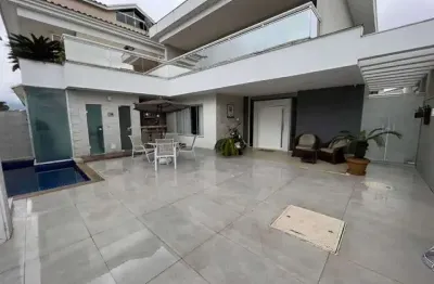 Casa em condomínio fechado com 5 quartos à venda na estrada vereador alceu de carvalho, vargem grande, rio de janeiro, 420 m2 por r$ 2.700.000