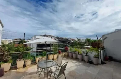 Cobertura com 4 quartos à venda na rua raul da cunha ribeiro, recreio dos bandeirantes, rio de janeiro, 195 m2 por r$ 1.500.000