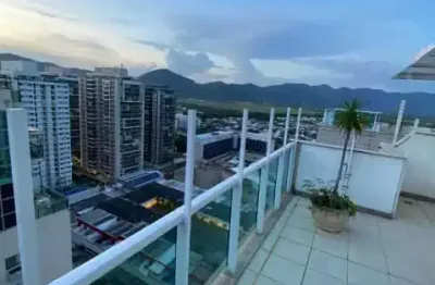 Cobertura com 3 quartos à venda na avenida josé luiz ferraz, recreio dos bandeirantes, rio de janeiro, 138 m2 por r$ 930.000
