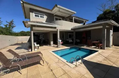 Casa em condomínio fechado com 5 quartos à venda na rua zenetildes alves meira, vargem grande, rio de janeiro por r$ 740.000