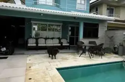 Casa em condomínio fechado com 4 quartos à venda na rua salomão malina, vargem pequena, rio de janeiro, 180 m2 por r$ 1.200.000