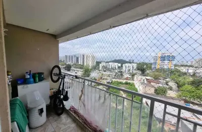 Apartamento com 2 quartos à venda na estrada dos bandeirantes, camorim, rio de janeiro, 64 m2 por r$ 399.000