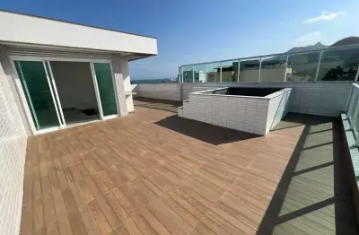 Cobertura com 4 quartos à venda na estrada do pontal, recreio dos bandeirantes, rio de janeiro, 278 m2 por r$ 1.690.000