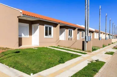 Casa com 2 dormitórios à venda, 34,84m² por r$ 190.000,00 - residencial meu rincão - cachoeirinha/rs.