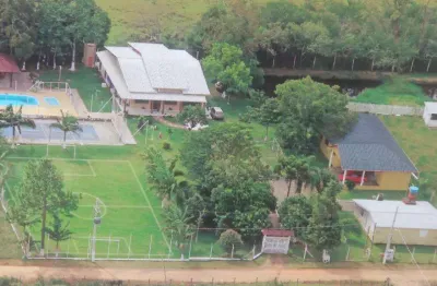 Chácara com 5 dormitórios à venda, 6300 m² por r$ 750.000,00 - costa do ipiranga - gravataí/rs