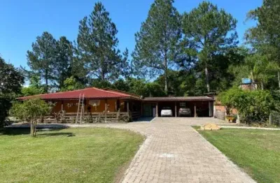 Chácara com 7 dormitórios à venda, 5190 m² por r$ 798.000,00 - loteamento rural palermo - gravataí/rs