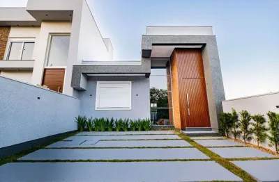 Casa com 3 dormitórios à venda, 89 m² por r$ 636.000,00 - reserva bela vista - gravataí/rs