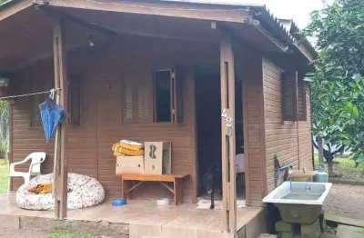 Chácara com 1 dormitório à venda, 1000 m² por r$ 220.000,00 - estancia antiga - gravataí/rs