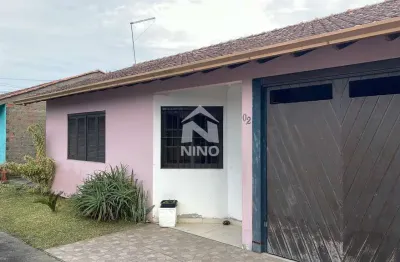 Casa com 2 dormitórios a venda, 65m² por r$ 310.000,00 - dona mercedes - gravatai/rs
