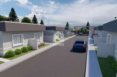 Casa com 2 dormitórios a venda, 48m² por r$ 229.900,00 - parque itacolomi - gravatai/rs