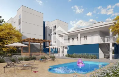 Apartamento com 2 dormitórios  à venda, 43,13m² por r$217.445,00 - central parque - cachoeirinha/rs.