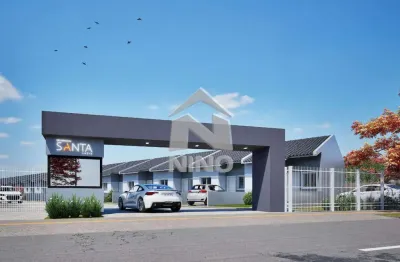 Casa com 2 dormitórios a venda, 44m² por r$ 214.900,00 - são luiz - gravatai/rs