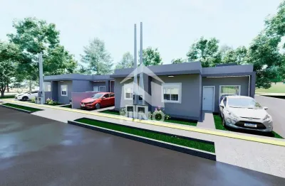 Casa com 2 dormitórios a venda, 47m² por r$ 245.000,00 - natal - gravatai/rs